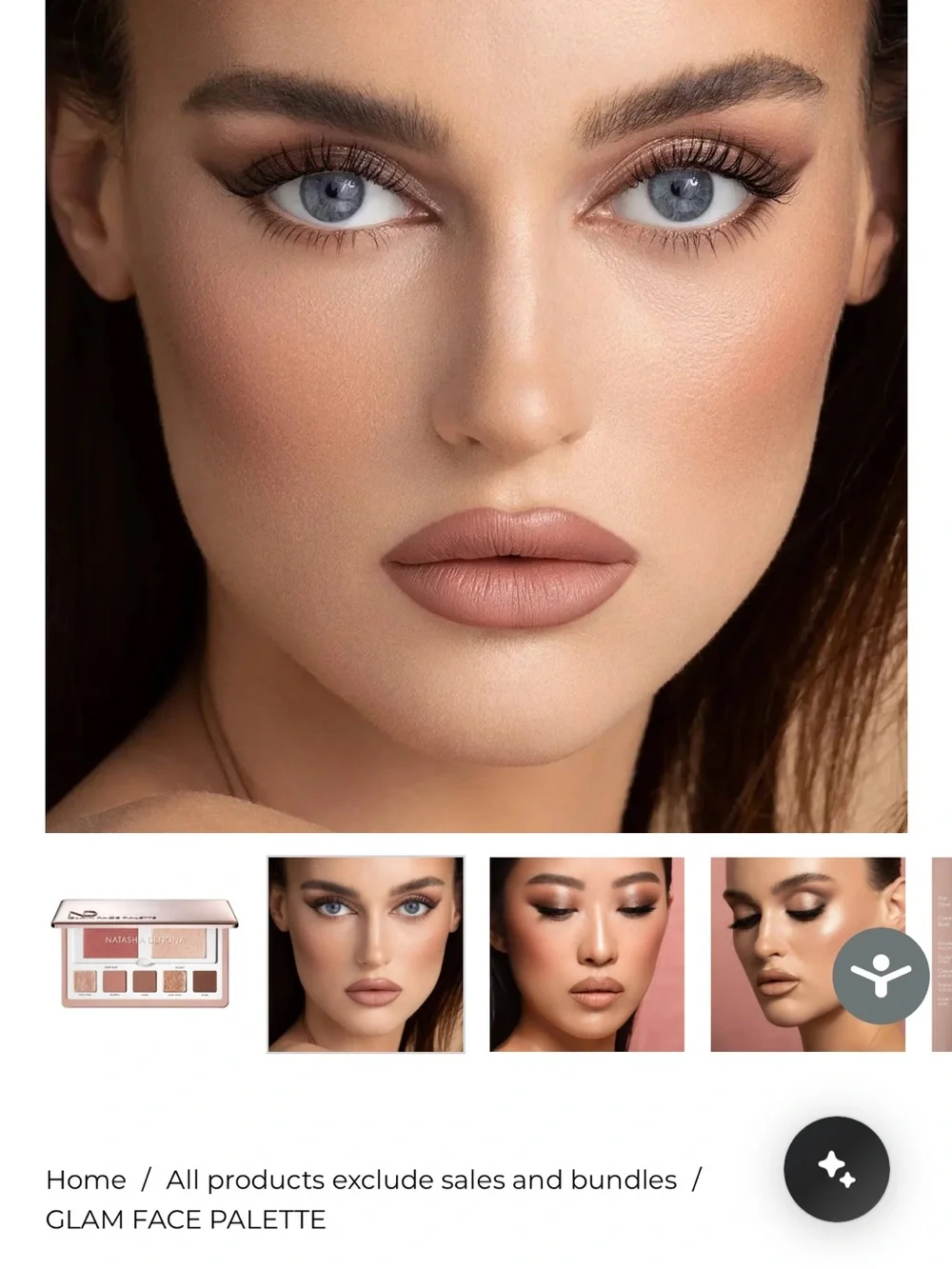 Natasha Denona Glam Face Palette - Light